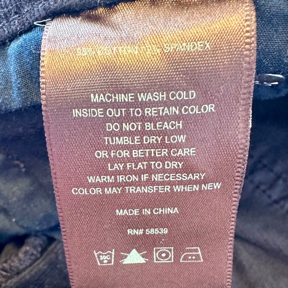 Kut from the Kloth Womens 14 Dark Brownie Diana Skinny Corduroy Pants Classic - Picture 6 of 6